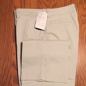 L.L. Bean Khaki Pants size 12 Petite - new w/tags!